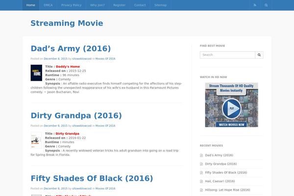 Express theme site design template sample