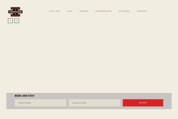Site using Search & Filter plugin