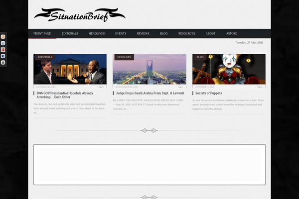 Site using Feature A Page Widget plugin