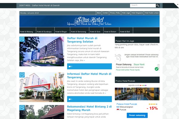 Kerenbro theme site design template sample