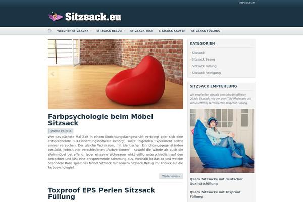 Initiate theme site design template sample