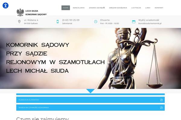 Site using Screenreader plugin