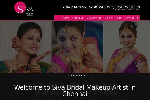 sivamakeupartist.com site used Yasminscript