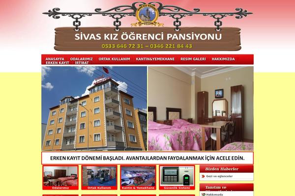 sivaskizogrencipansiyonu.com site used Yesil