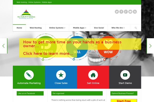 ParkCollege theme site design template sample