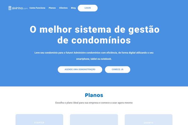 Exponent theme site design template sample