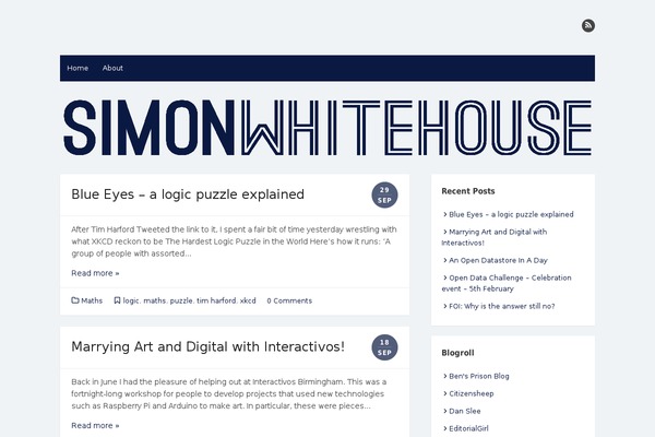 Flat theme site design template sample