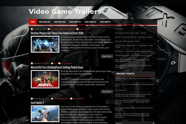 WorldGamer WordPress theme, websites list used WorldGamer theme WorldGamer theme websites examples
