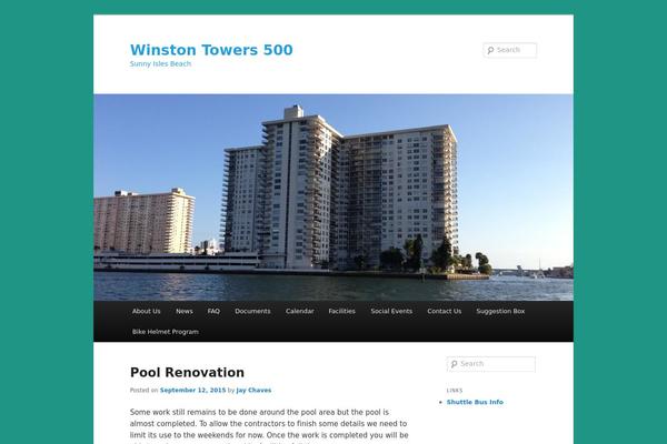 Site using Event Calendar plugin