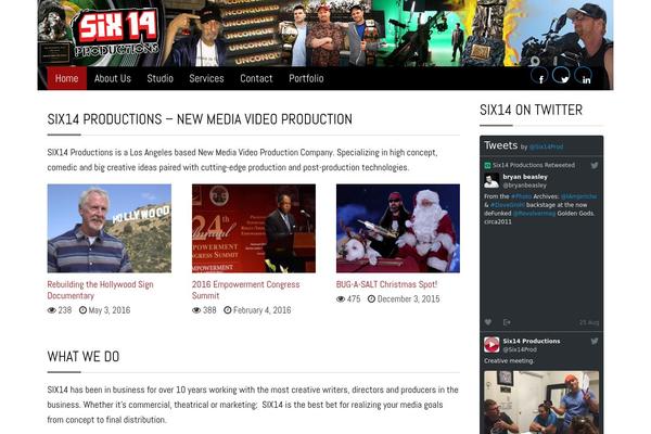 Video theme site design template sample