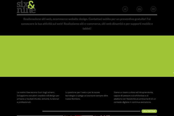 Daisho theme site design template sample