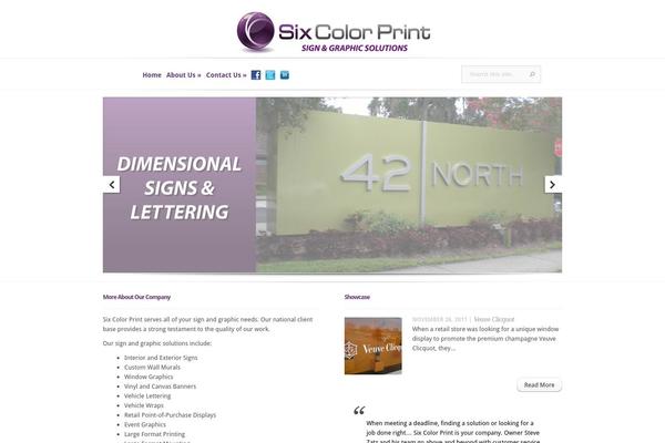 Evolution theme site design template sample