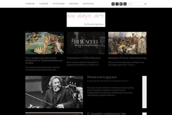 Creativeblogres theme site design template sample