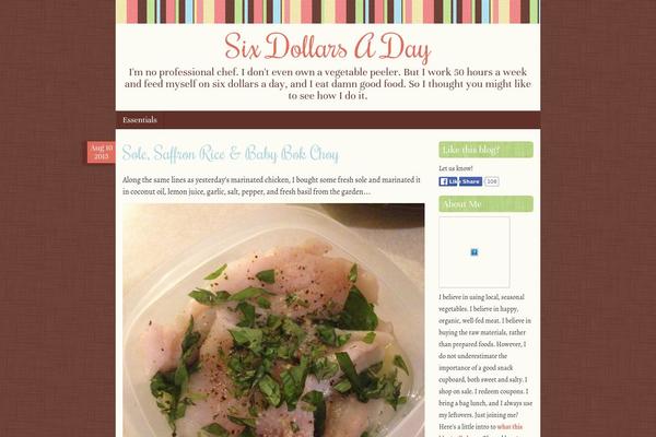 Scrappy theme site design template sample