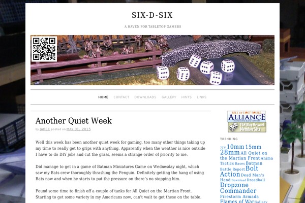 Brunelleschi theme site design template sample