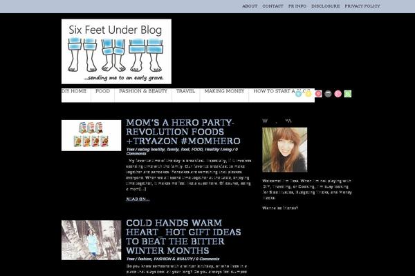 Responz theme site design template sample