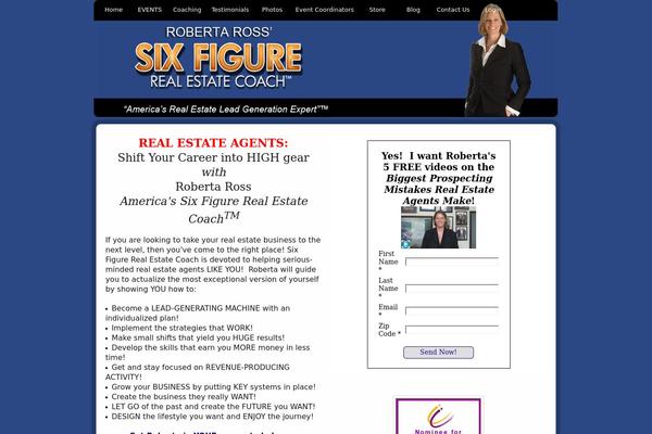 sixfigurerealestatecoach.com site used Clockstone