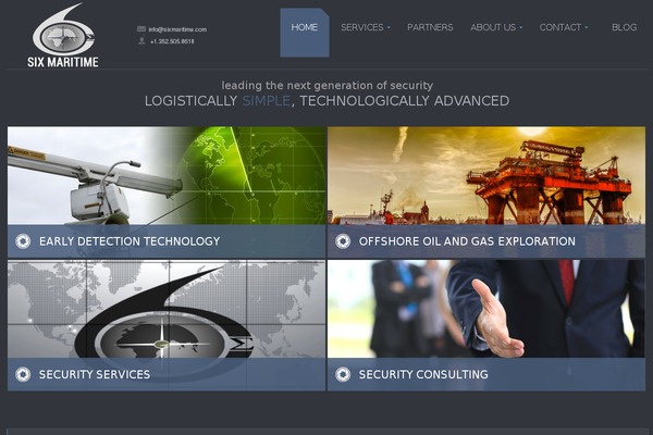 Maestro theme site design template sample