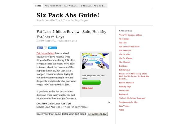 Site using Advanced iFrame plugin
