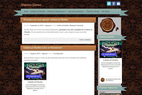 iRibbon theme site design template sample