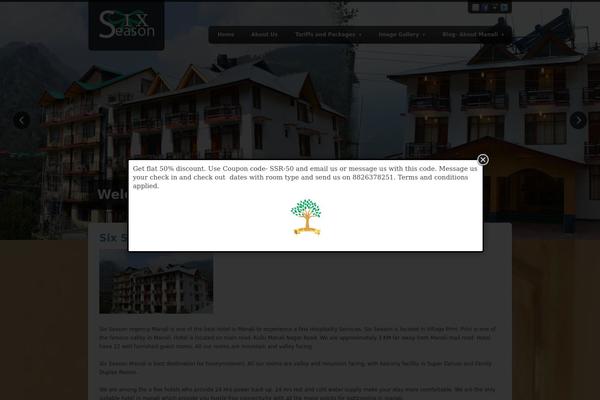 The Place theme site design template sample