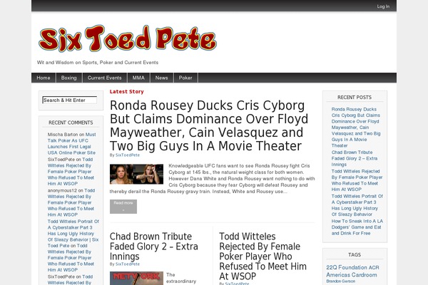 sixtoedpete.com site used Madd Magazine