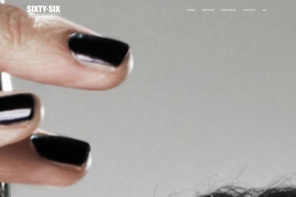 Waxom theme site design template sample