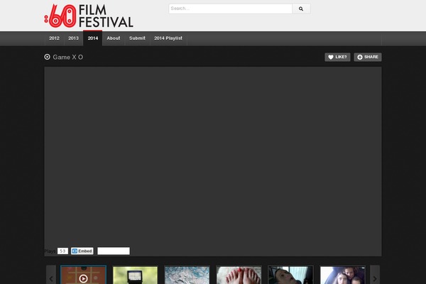 deTube theme site design template sample
