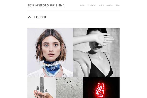 Cartel theme site design template sample