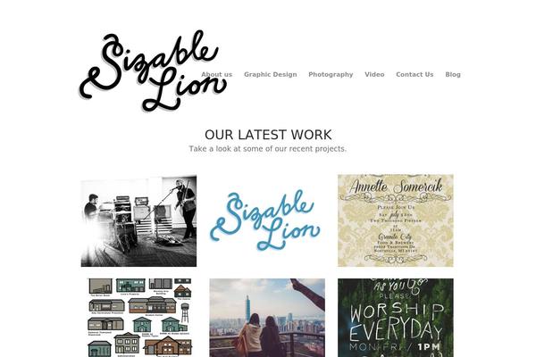 Hayden theme site design template sample