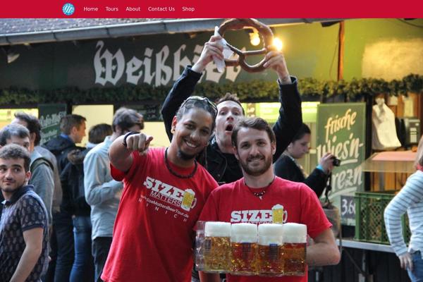 sizemattersbeertour.de site used Tesseract