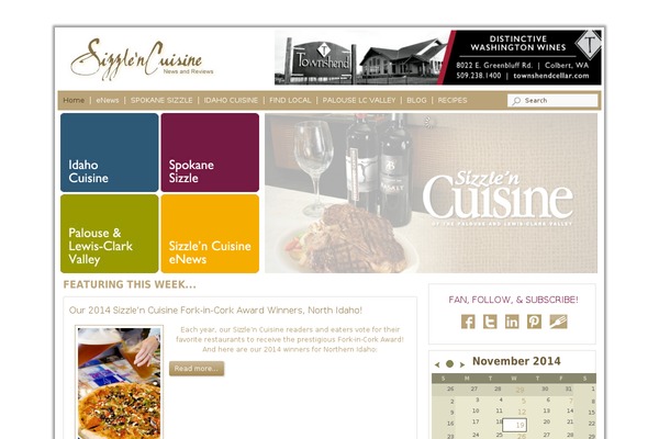 Site using Awesome Weather Widget plugin