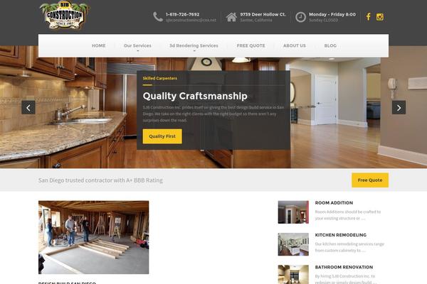 BuildPress theme site design template sample