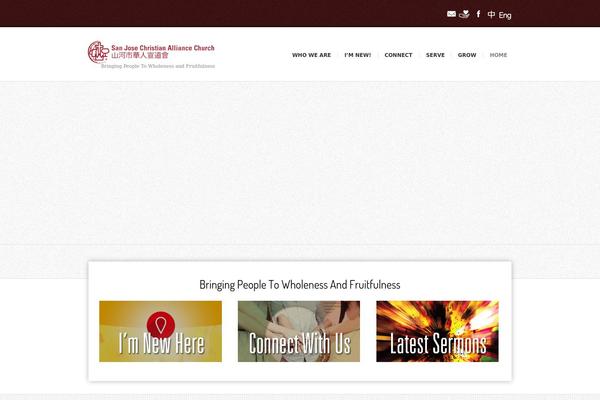 Incarnation theme site design template sample