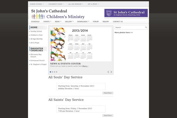 Site using Collapsing Pages plugin