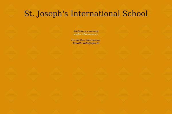 sjis.in site used Stjoseph
