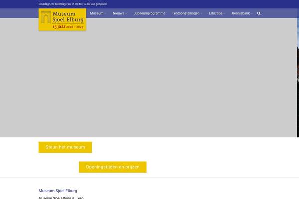 Vestige-child theme site design template sample