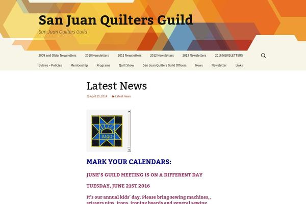 Jasper theme site design template sample