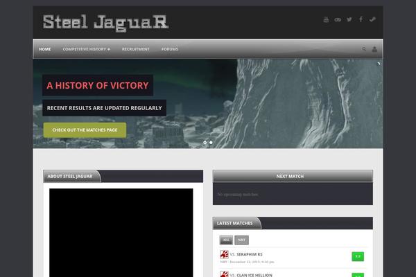 Game Addict theme site design template sample