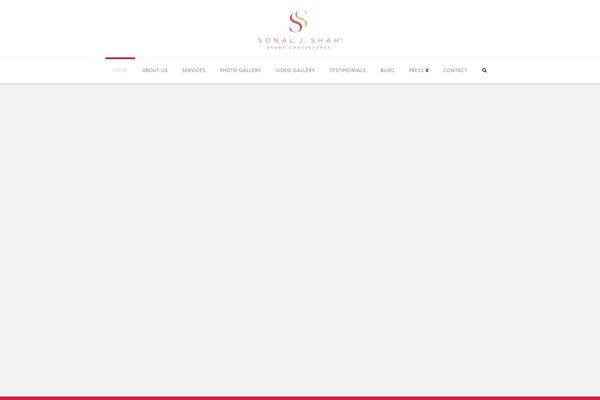 X Child theme site design template sample