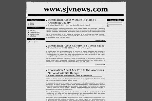 Daily Digest 30 theme site design template sample