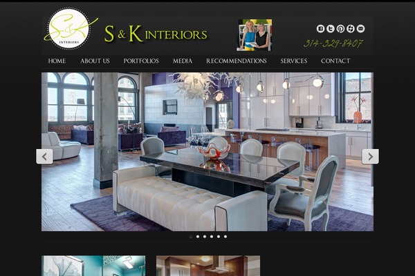 Elegance theme site design template sample