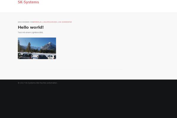 Fevr theme site design template sample