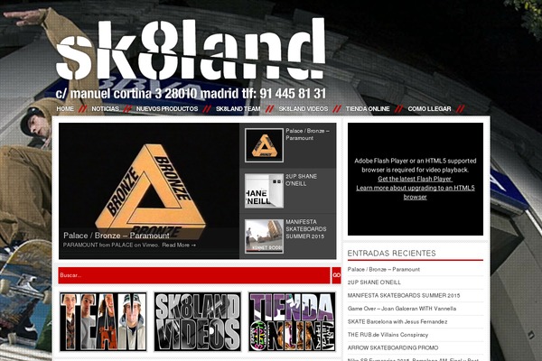 FashionPro theme site design template sample