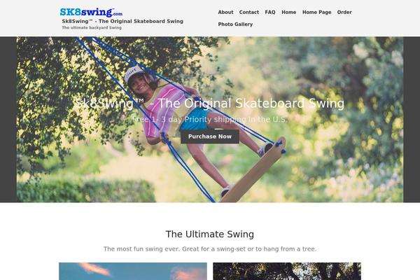 Layers theme site design template sample