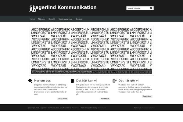 thememagic theme site design template sample