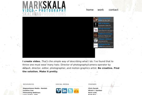 Site using Dzs-videogallery plugin