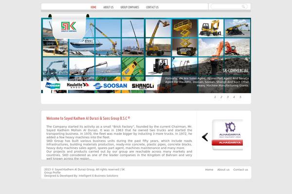 Zenon Lite theme site design template sample