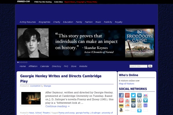 Weaver II theme site design template sample