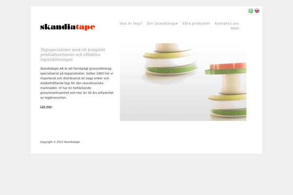 Mono theme site design template sample